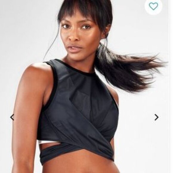 Fabletics Tie Up Mesh Tank - Picture 7 of 11